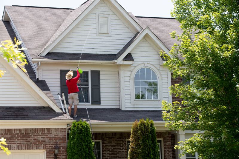 Residential Exterior Staining Service