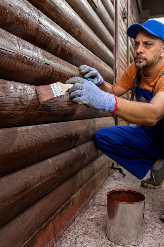 Residential Exterior Staining